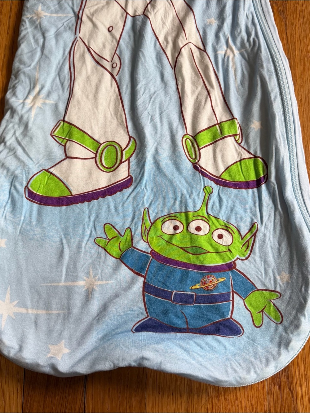 Little Sleepies Disney Pixar Toy Story Buzz Lightyear Sleep Sack with Alien - Picture 3 of 6